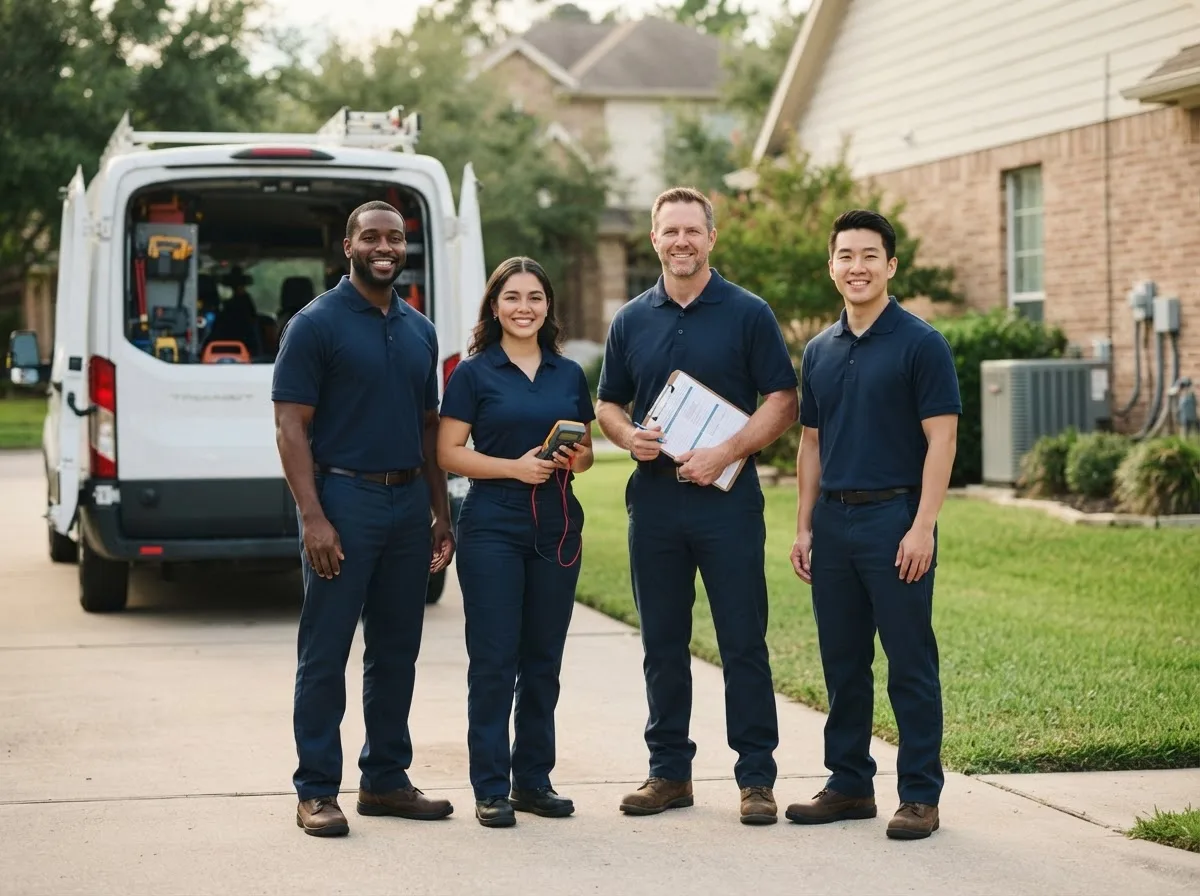 Certified HVAC technician near Dickinson, TX